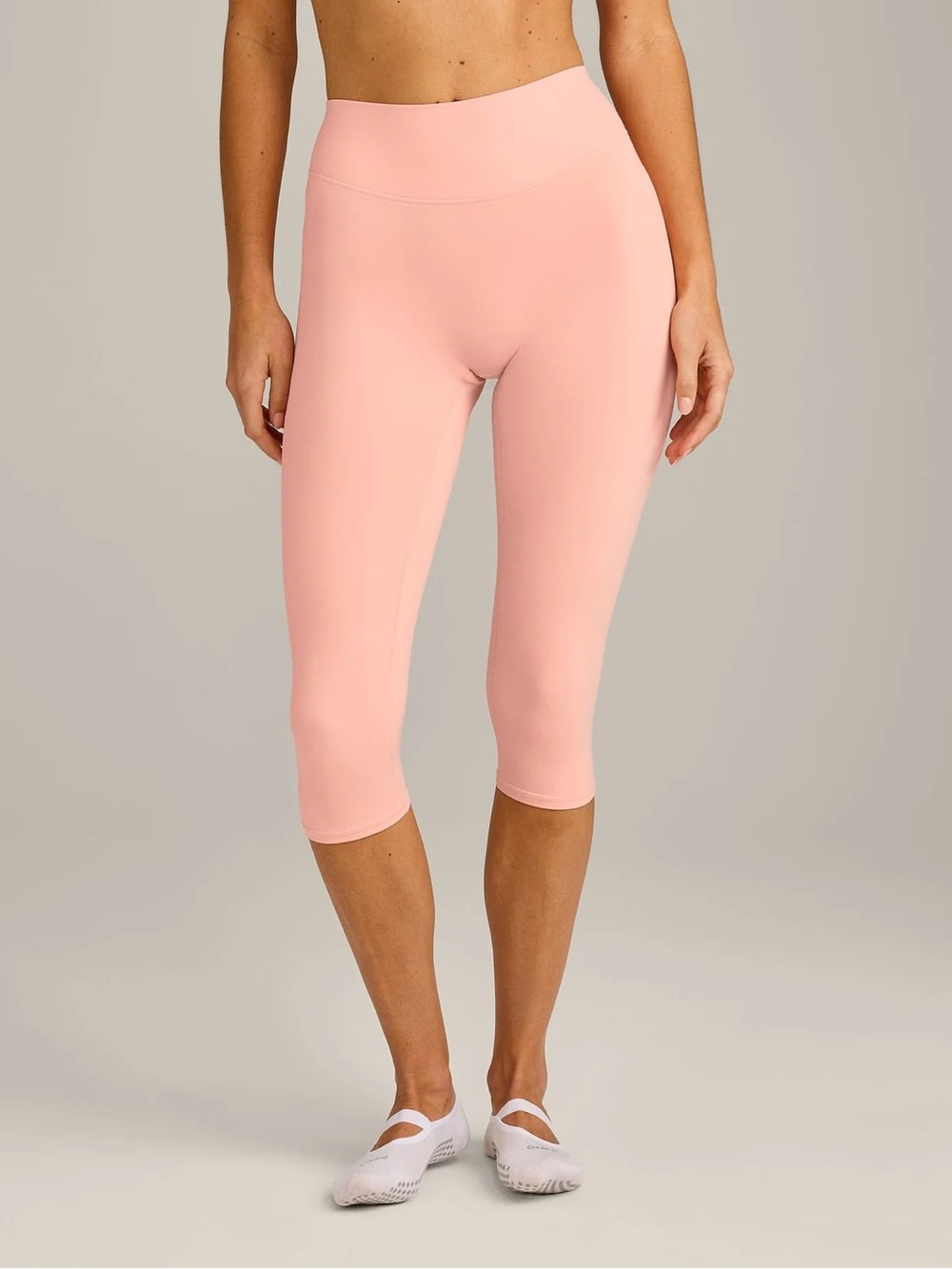 Oner Active SOFTMOTION™ HIGH WAISTED CAPRI LEGGINGS PEACH